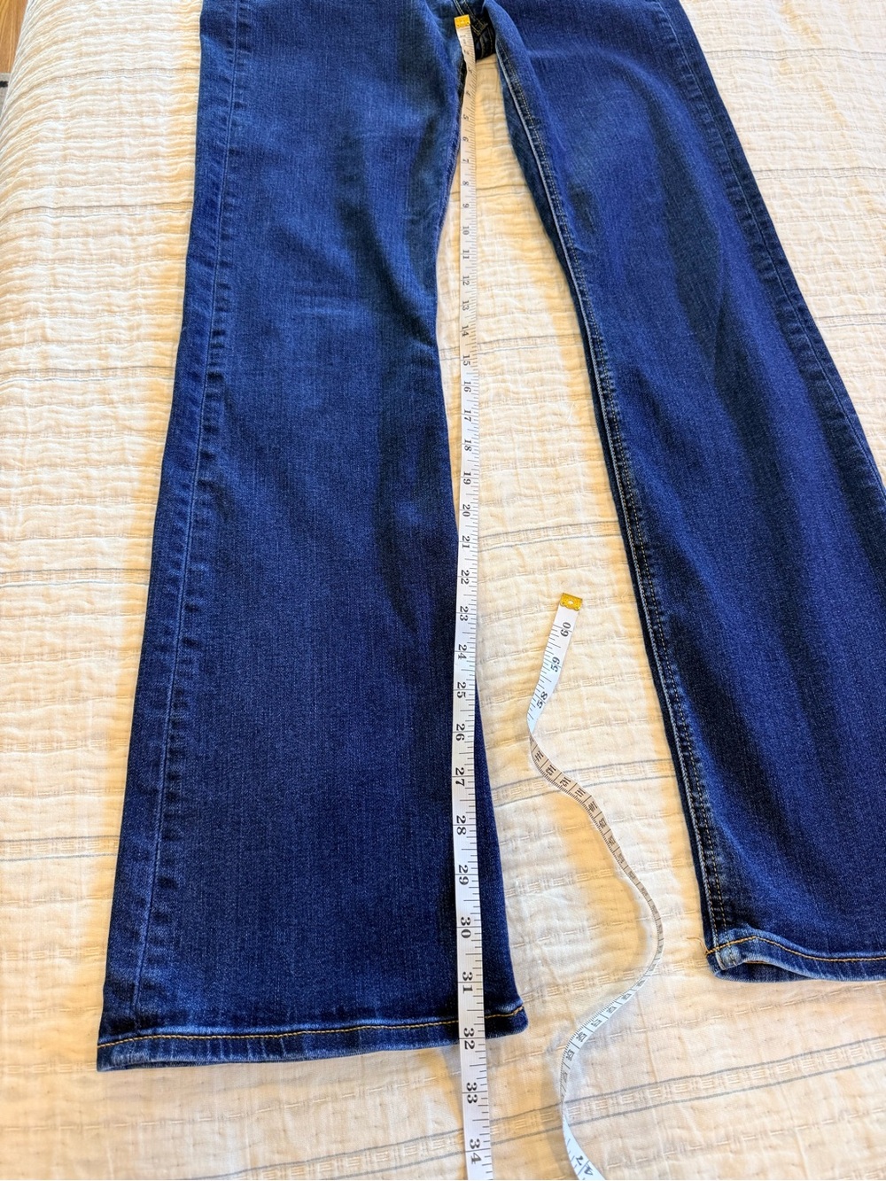 rag & bone Nina High Rise Bootcut Blue Jeans - Picture 6 of 12